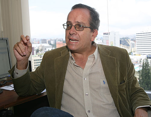 Alberto Acosta, ex presidente de la Asamblea Constituyente de Montecristi